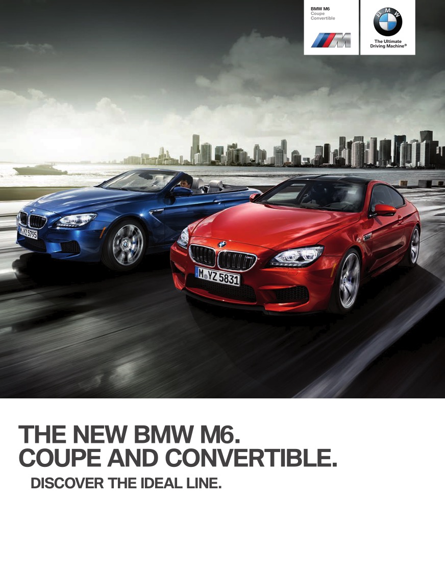 2013 BMW M6 Brochure